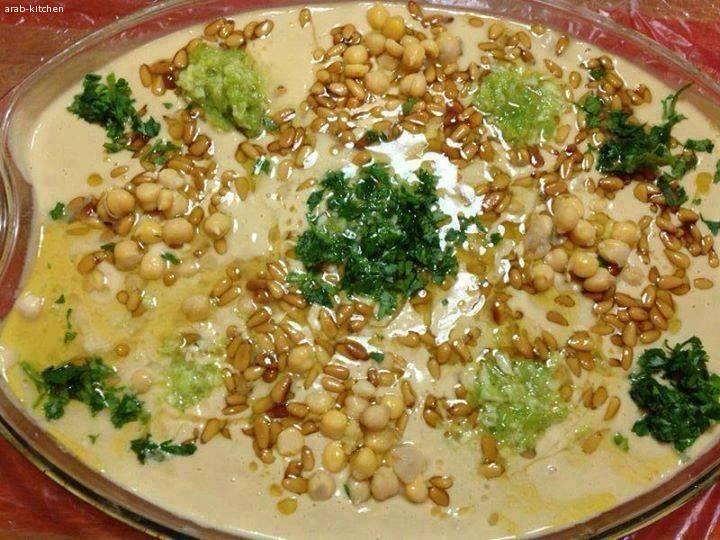 فتة حمص