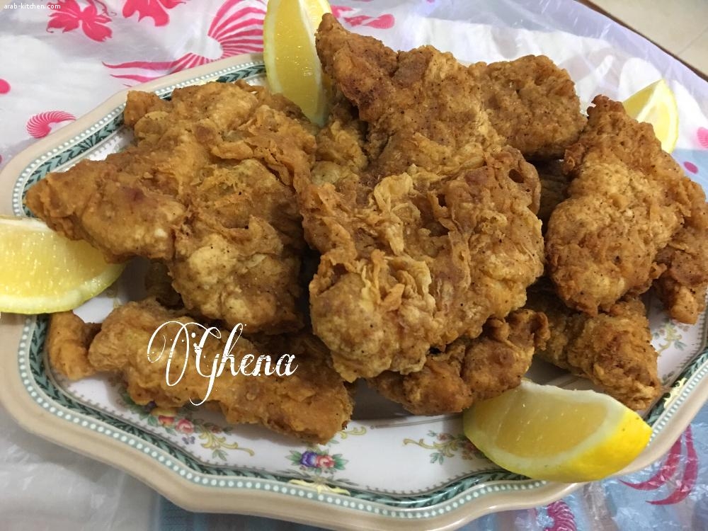 سمك فيليه مقلي
